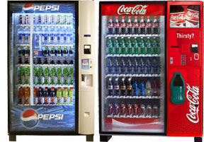 Rochester Soda Beverage Vending Machines